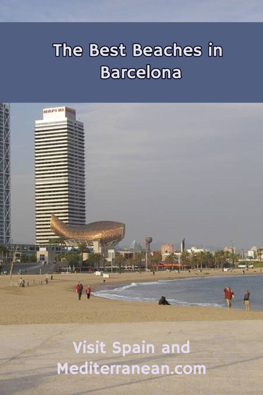 The Best Beaches in Barcelona pinterest pin