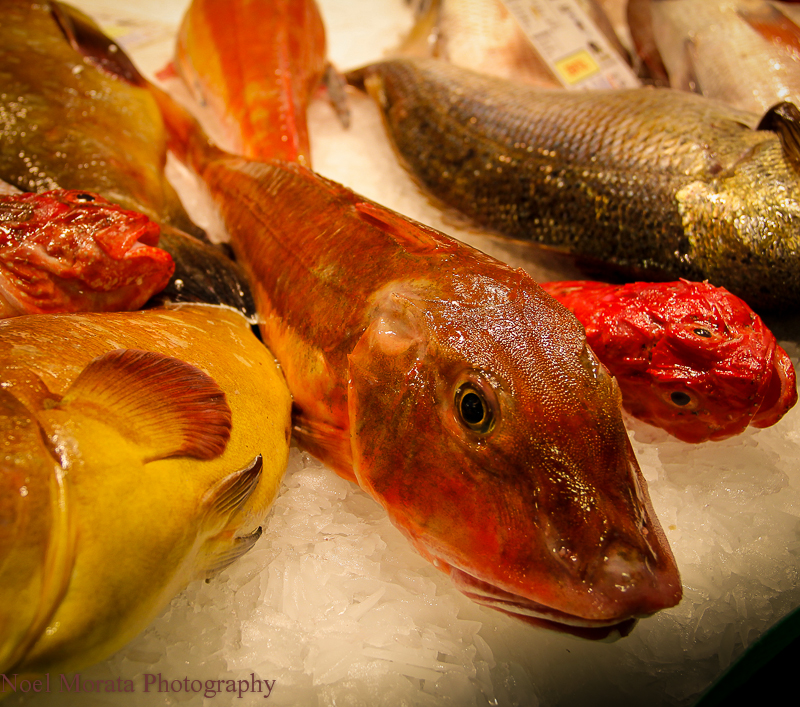 Where is La Boqueria located in Barcelona?