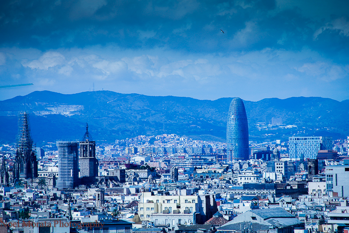 Views above from Montjuic