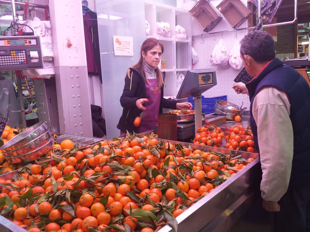 Markets of Cadiz, Spain