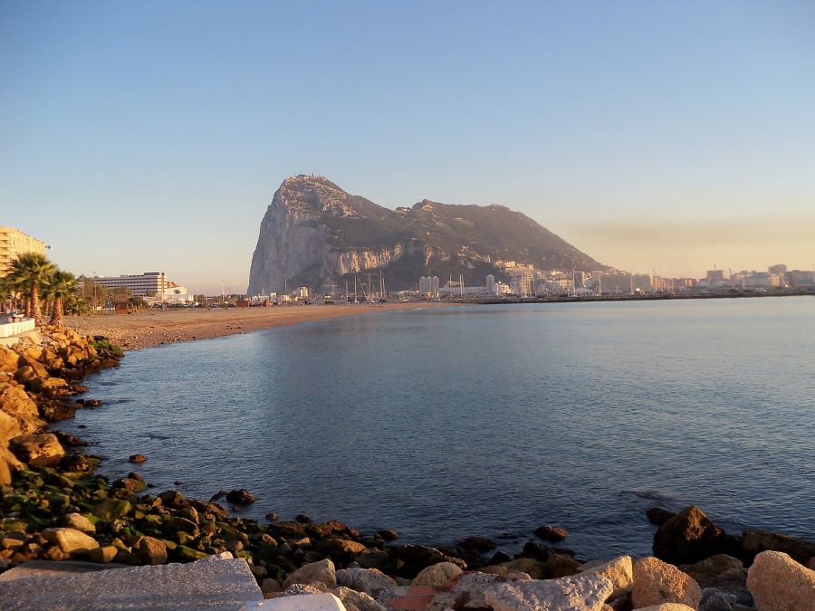 One day in Gibraltar Spain