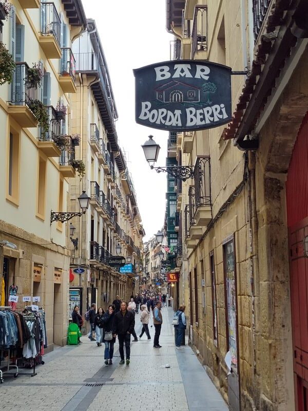 Explore the Old Town or Parte Vieja of San Sebastian