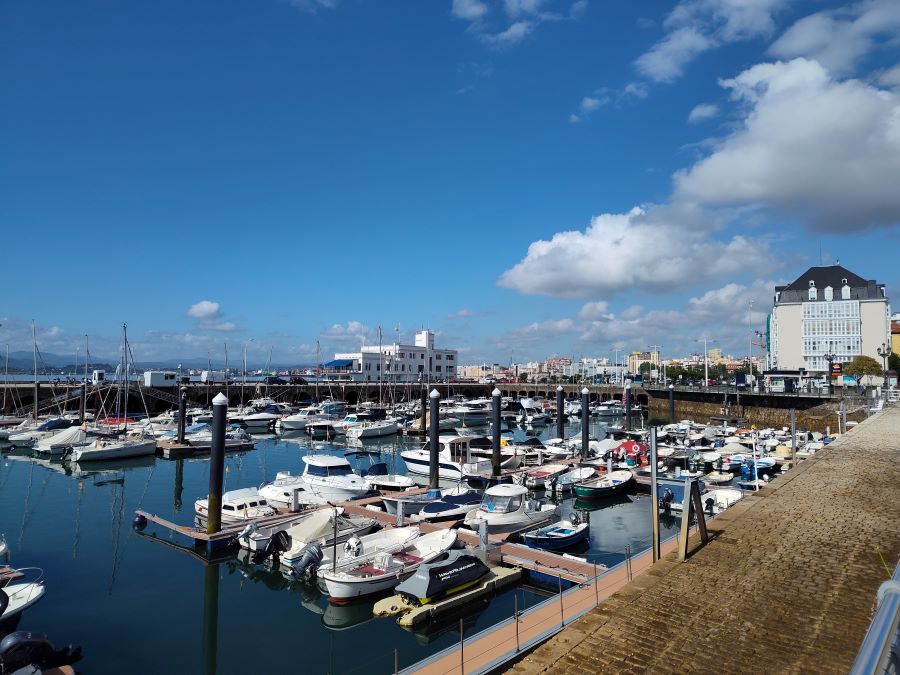 Explore the waterfront promenade of Santander