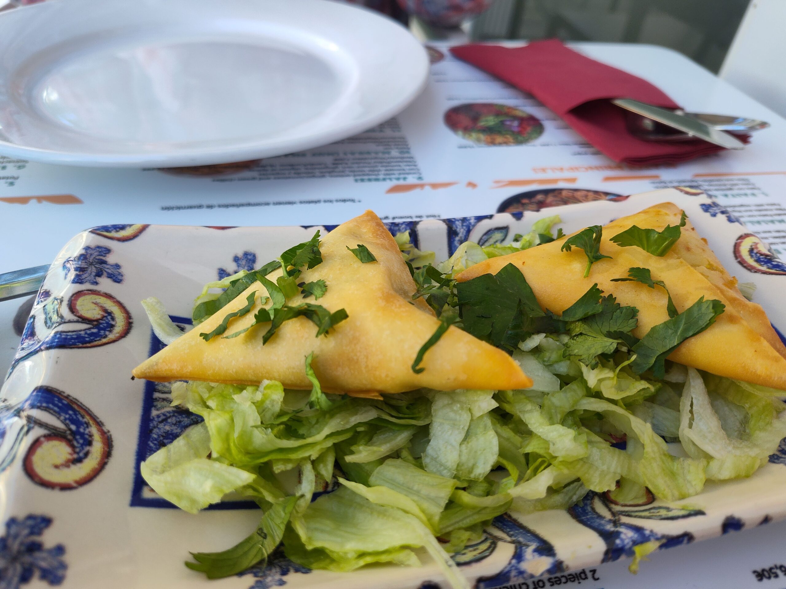 Food scene at Torremolinos vs Benalmadena