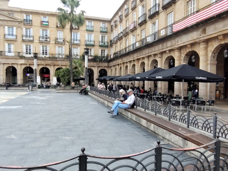 Plaza Nueva, old town bilbao