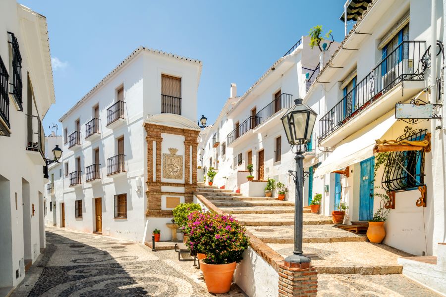 White village of Frigiliana