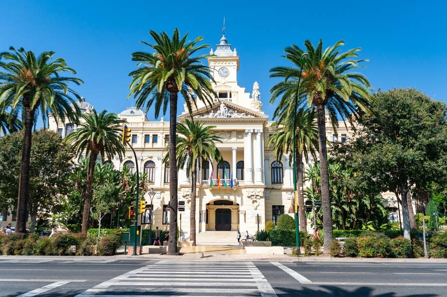 Spend your time in the Main town center or Old town of Malaga