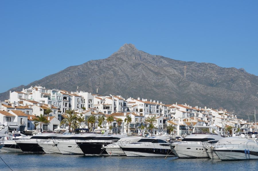 Harbor area of Marbella