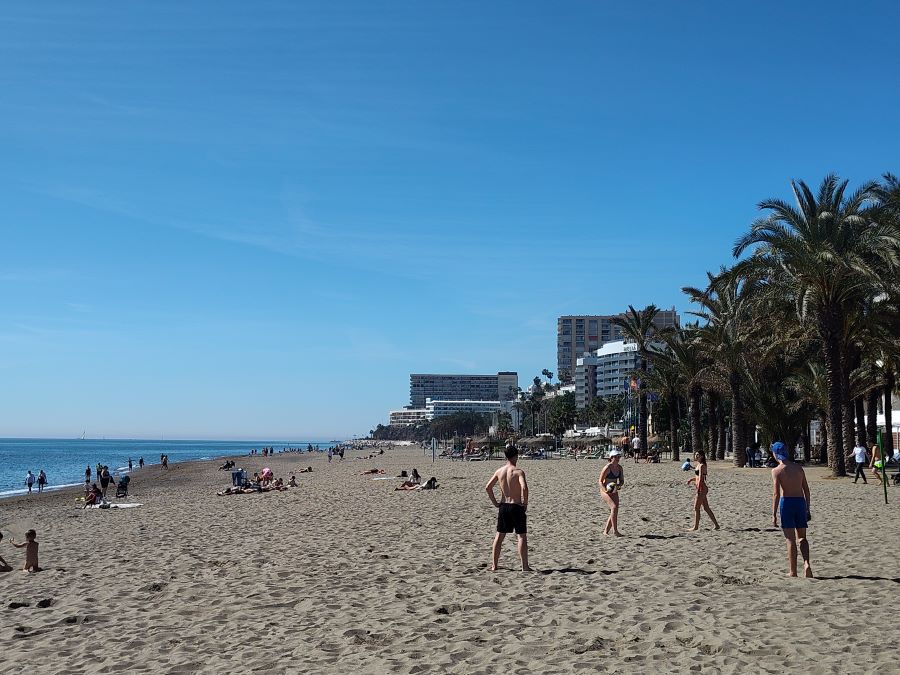 Torremolinos town and beaches