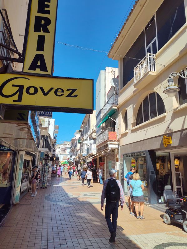 Visit the heart of Torremolinos on Calle San Miguel