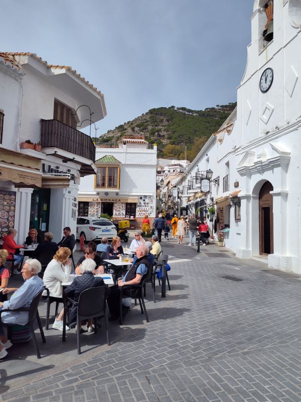 go explore the streets and shops around mijas