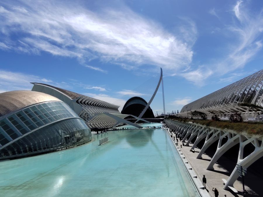 Wander around the City of Arts and Sciences