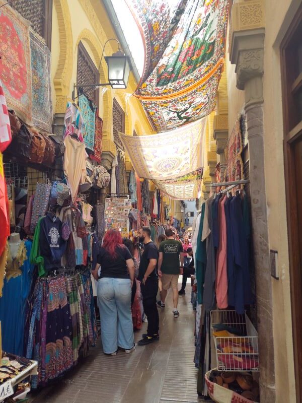 The Alcaicería the Moorish marketplace