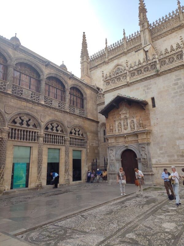 Close to the cathedral is the Royal Chapel where Ferdinand and Isabella are buried.