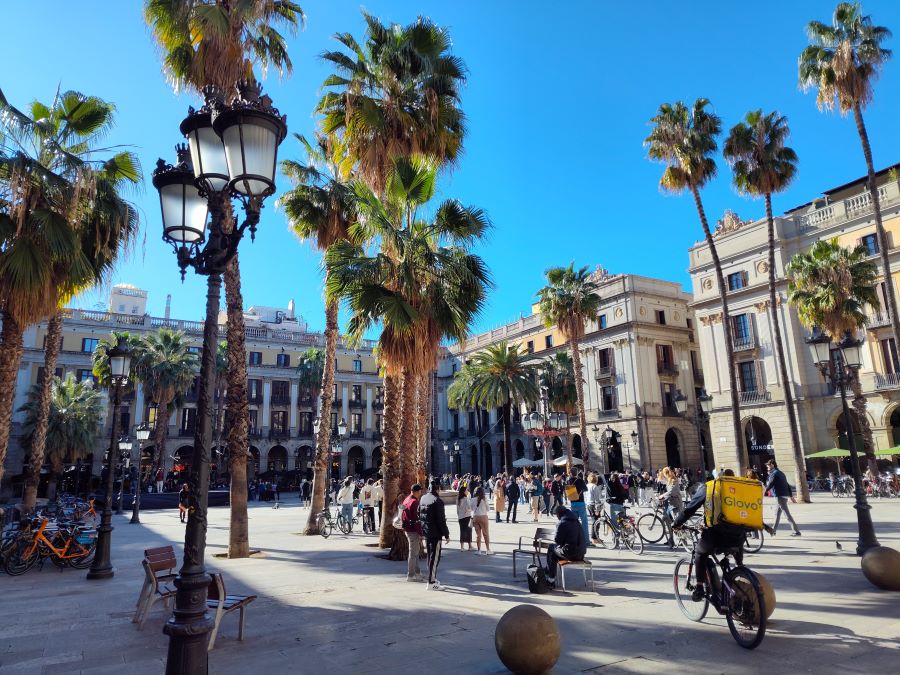 Placa Reial barcelona