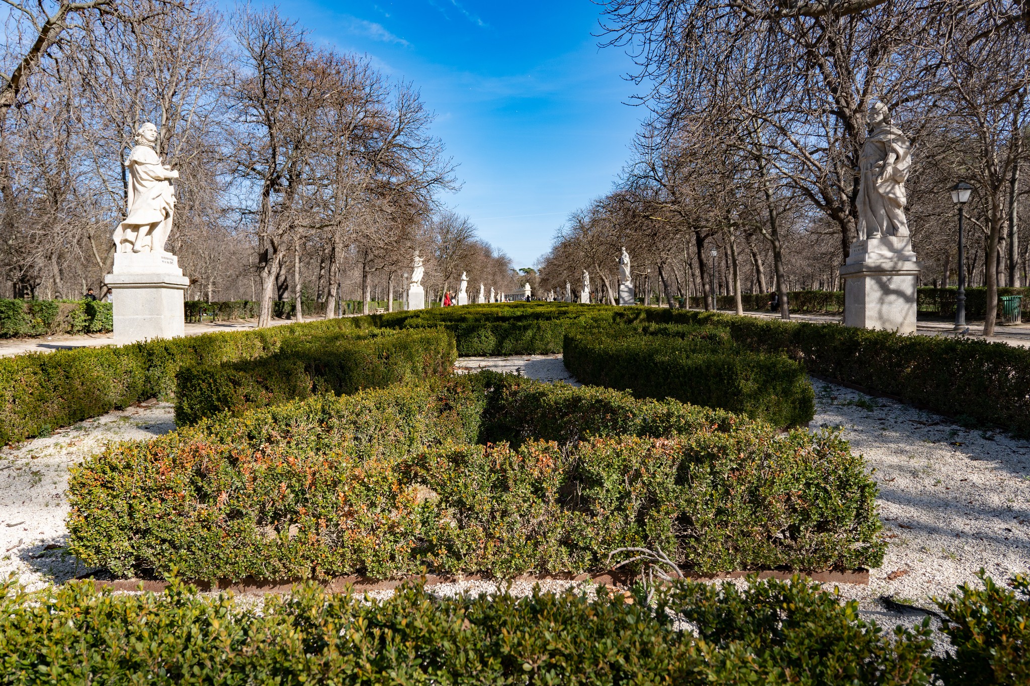 The Paseo de las Estatuas (Paseo de la Argentina)