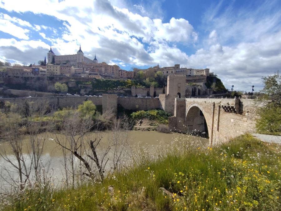 Explore the ramparts of Toledo and park areas around the Tagus River