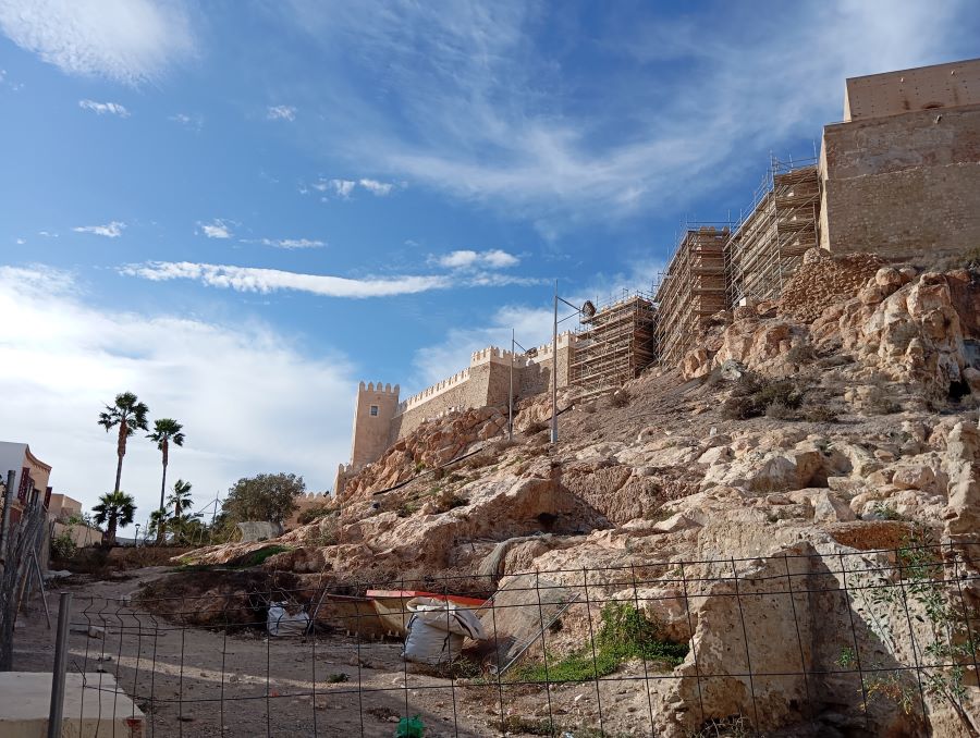 The Alcazaba of Almería, perched above the city, is a sprawling fortress complex that reflects centuries of layered history. Its three enclosures each tell a distinct story. The first enclosure, originally a military camp, now features landscaped gardens and remnants of cisterns that once stored water for the population during sieges. The second enclosure served as the palatial residence of Muslim rulers in the 11th century, housing structures like baths, a mosque, and administrative buildings. The third enclosure, added after the Christian conquest in 1489, includes a castle with semicircular towers and a parade ground, designed to withstand artillery of the time. Together, these spaces offer a tangible journey through Almería's diverse cultural and architectural heritage. ([cuevasandalucia.es][1], [Military Wiki][2]) [1]: https://www.cuevasandalucia.es/es/activities/alcazaba-almeria?utm_source=chatgpt.com "Alcazaba Almeria - Cuevas Andalucia" [2]: https://military-history.fandom.com/wiki/Alcazaba_of_Almer%C3%ADa?utm_source=chatgpt.com "Alcazaba of Almería | Military Wiki | Fandom" 