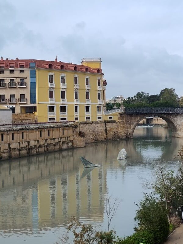 Another view of the Segura River walk