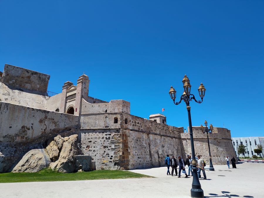 Explore the main fortress and cannons of Tangier