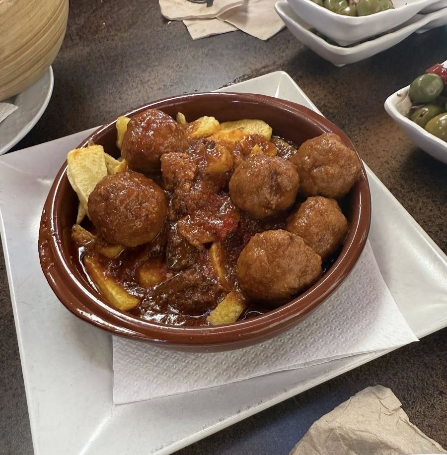 Albondigas tapas in Spain