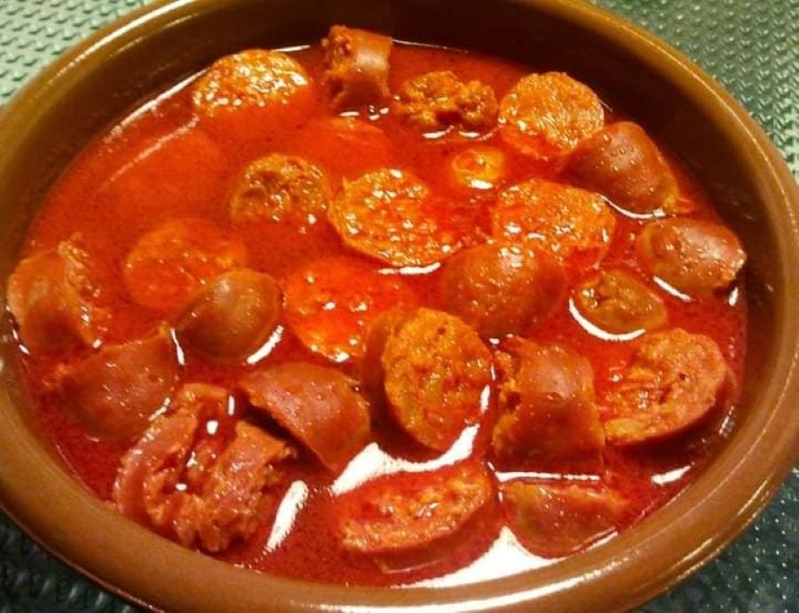Chorizo a la Sidra