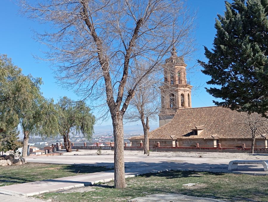 Cathedral of Baza from above the alcazar ruins