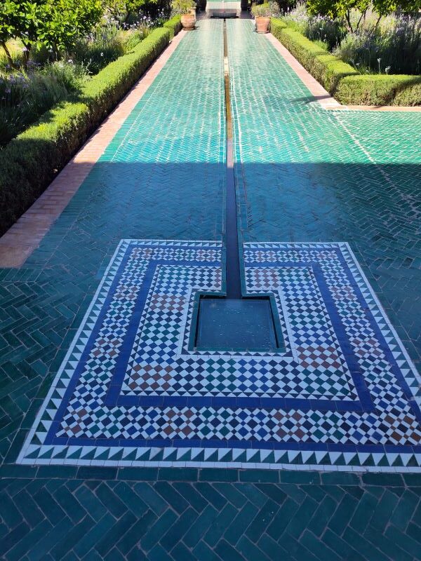 Water features of the gardens
