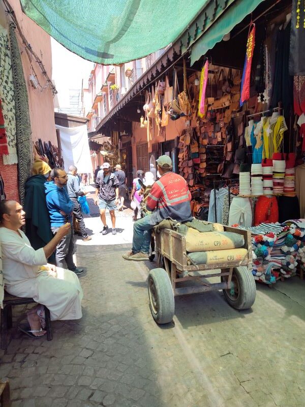 What are the souks of Marrakesh