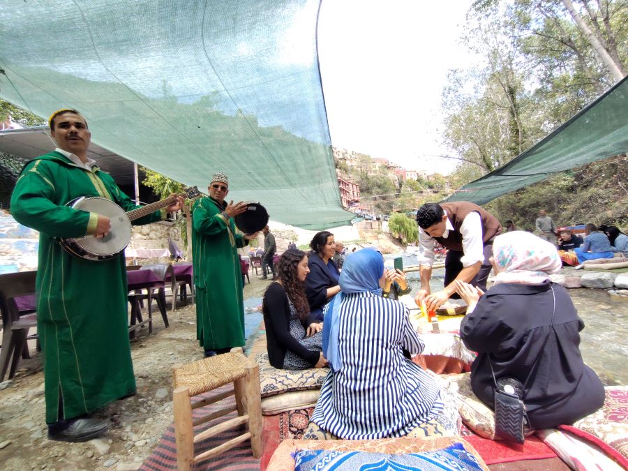 Guided tours to Ourika Waterfalls and Atlas Mountains