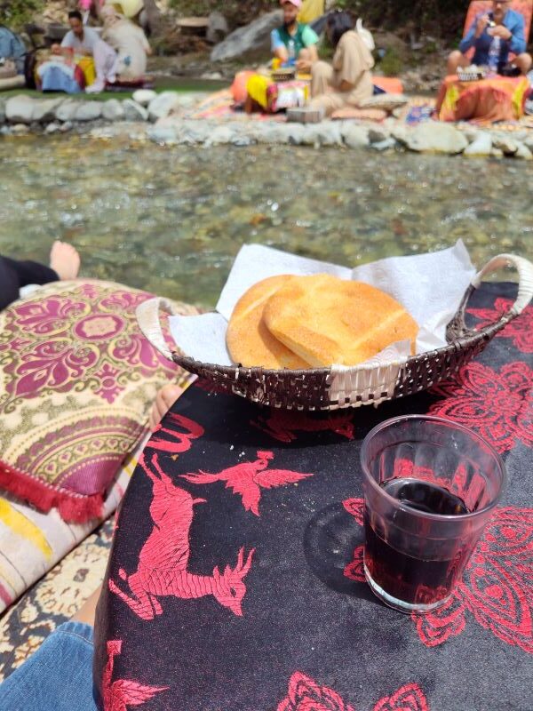 In the afternoon, you can spend some time relaxing by the river
