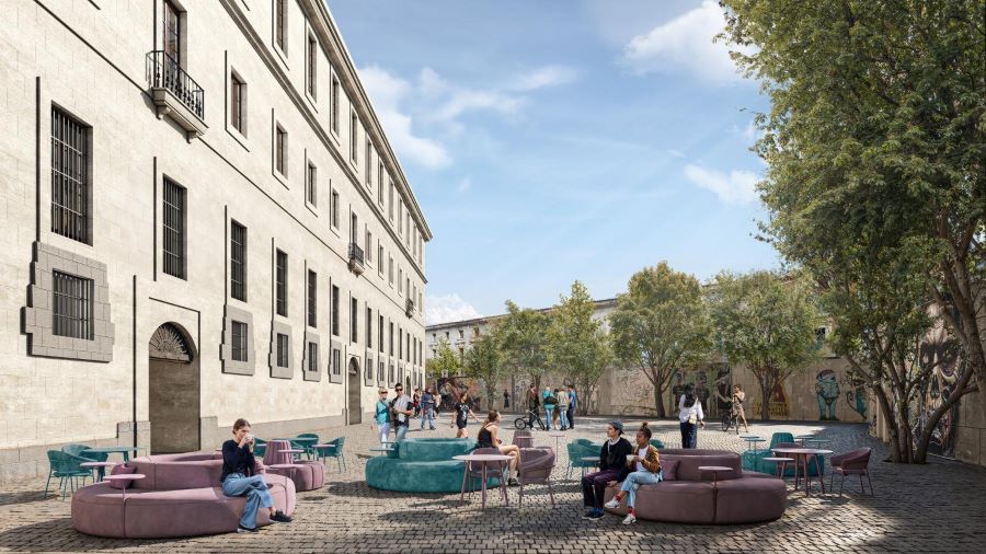 Visit the Tabacalera cultural center