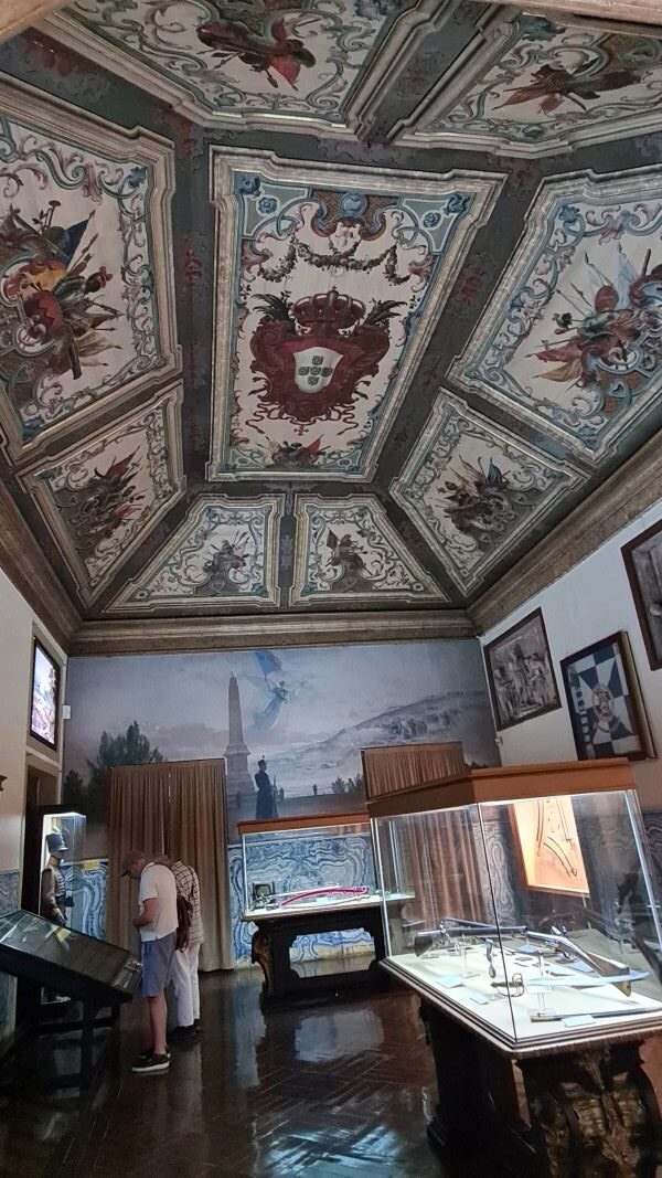 Military Museum painted ceilings