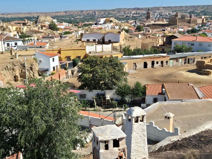 Mirador of Guadix and spectacular views