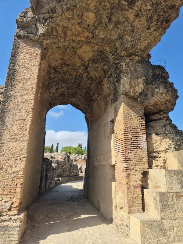 Conclusion to visiting Italica in Seville