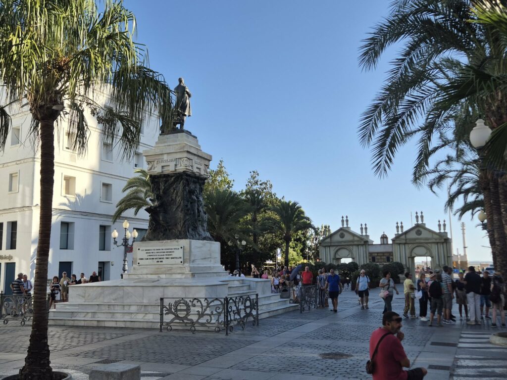 Plaza de España and the Monument to the Constitution of 1812