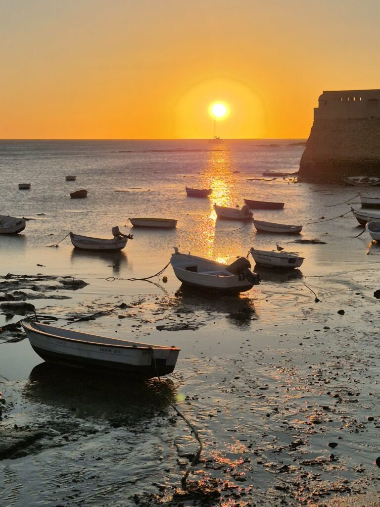 Sunset by the Atlantic